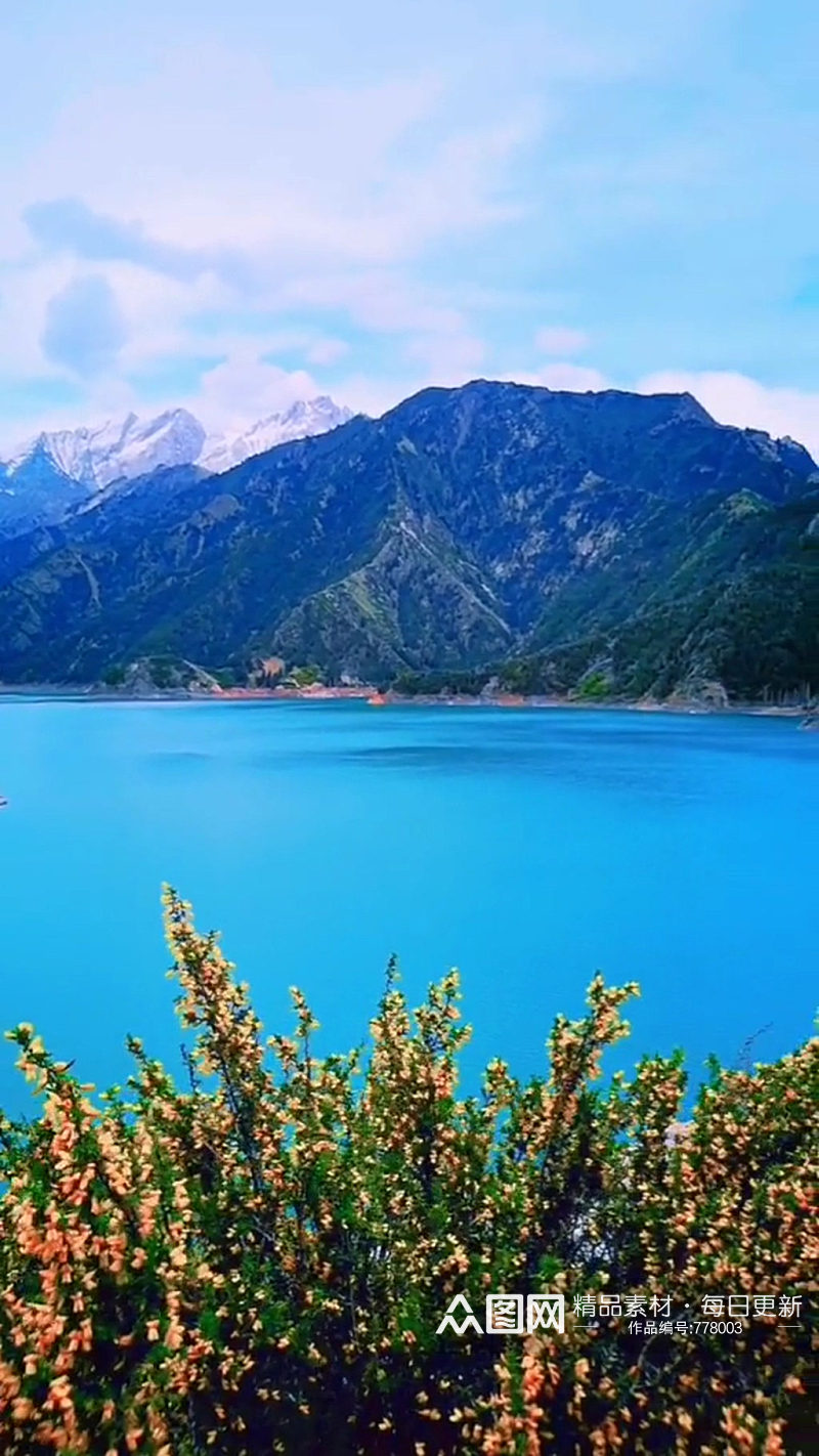 唯美大自然风光风景自媒体实拍 风景视频素材