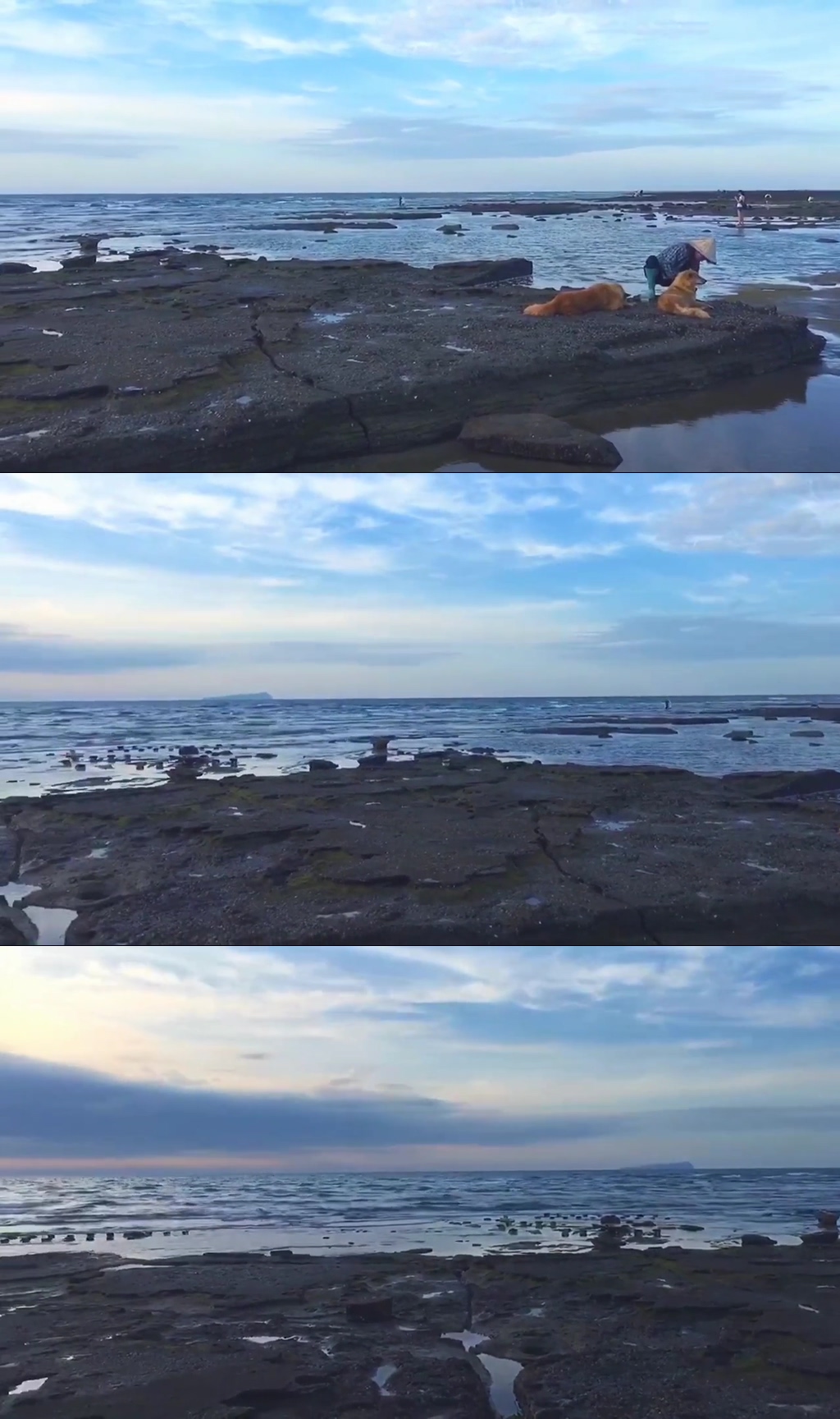 海邊礁石唯美大自然風(fēng)光風(fēng)景自媒體實(shí)拍素材