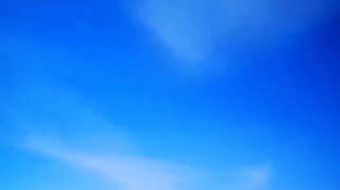 蓝天白云海浪礁石唯美大自然风光风景 风景视频-众图网