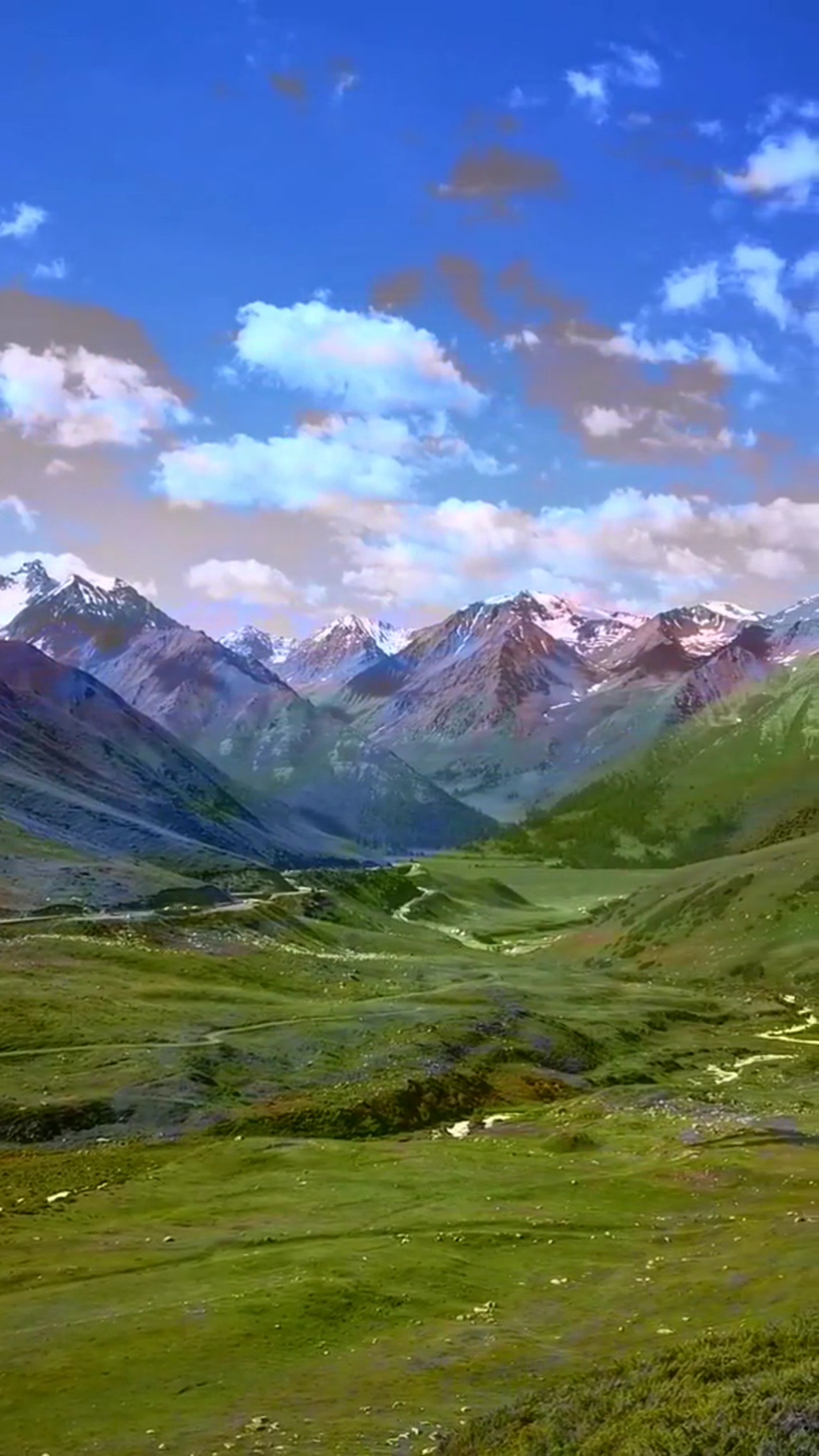 白云唯美大自然风光风景自媒体实拍素材