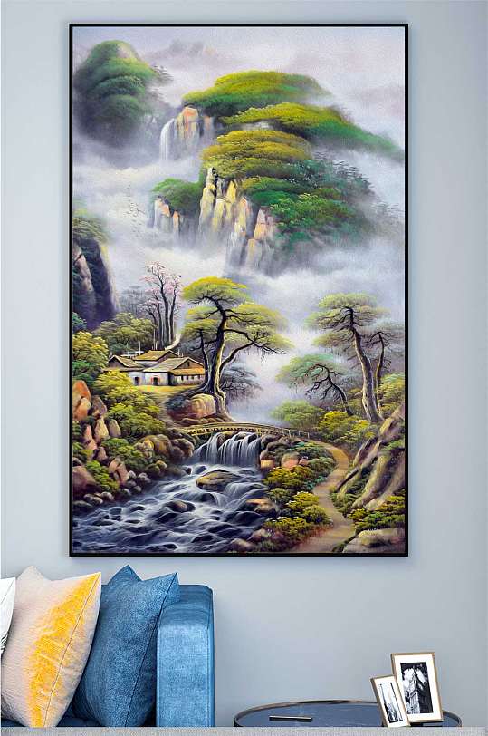 精美大气山水装饰画