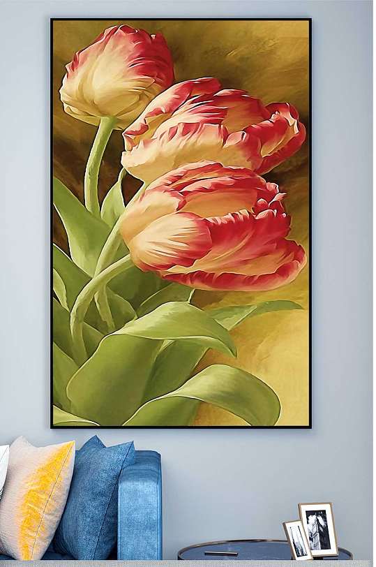 唯美植物花卉装饰画