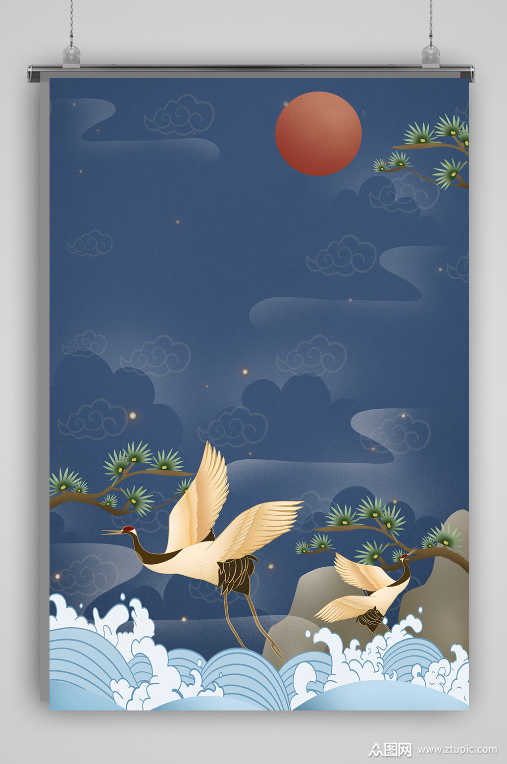 民国风传统经典背景