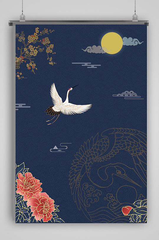 民国复古国潮背景