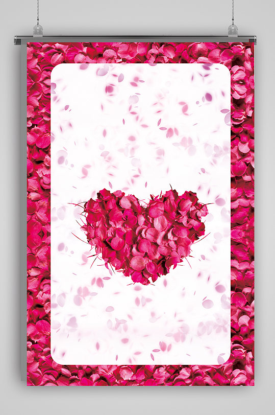 玫瑰花海报立即下载酸性风3d立体玫瑰花七夕情人节海报立即下载情人节