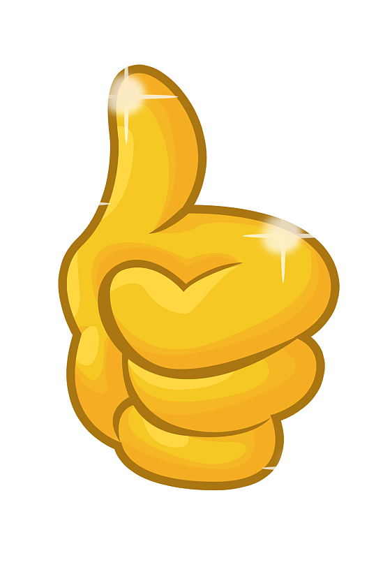 点赞拇指简约元素-设计元素素材下载-众图网