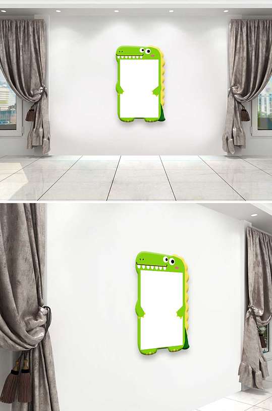 幼儿园小学小恐龙公示栏-众图网