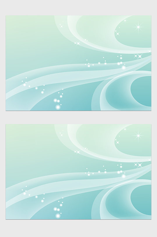 绿色小清新背景素材