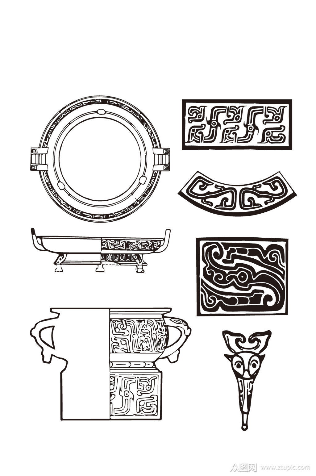 众图网独家提供瓶纹古纹回纹底纹素材免费下载,本作品