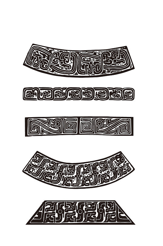 图案古代花纹仿古花纹古纹回纹边框底纹神兽徽章战旗素材立即下载瓶纹