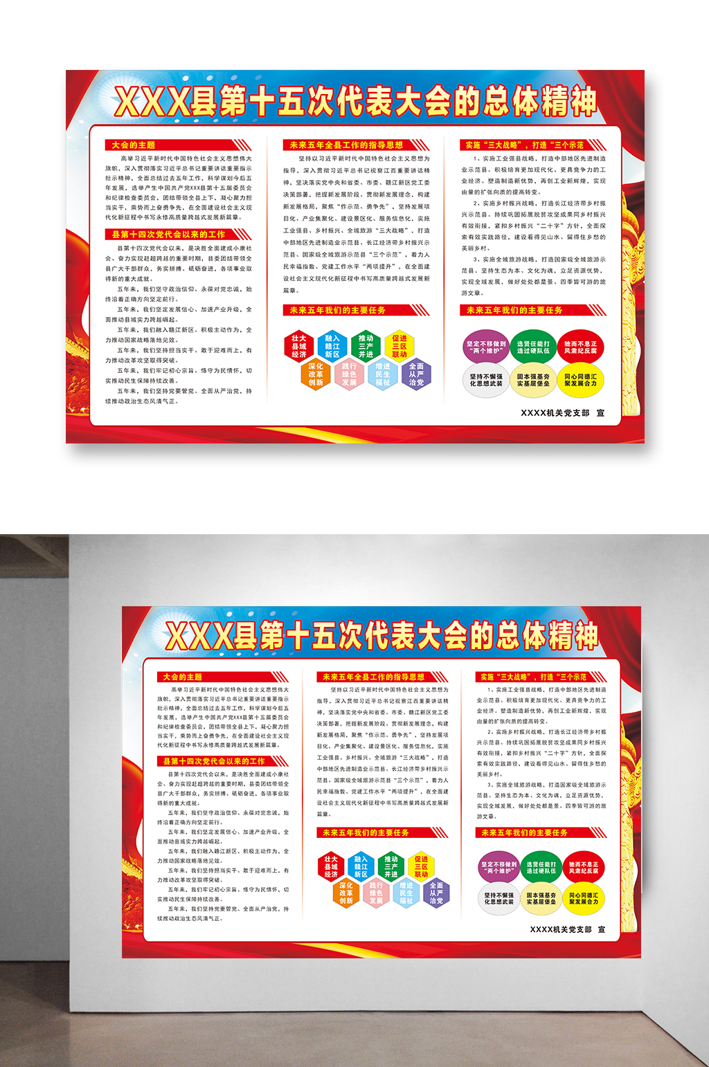 第十五次代表大会的总体精神素材