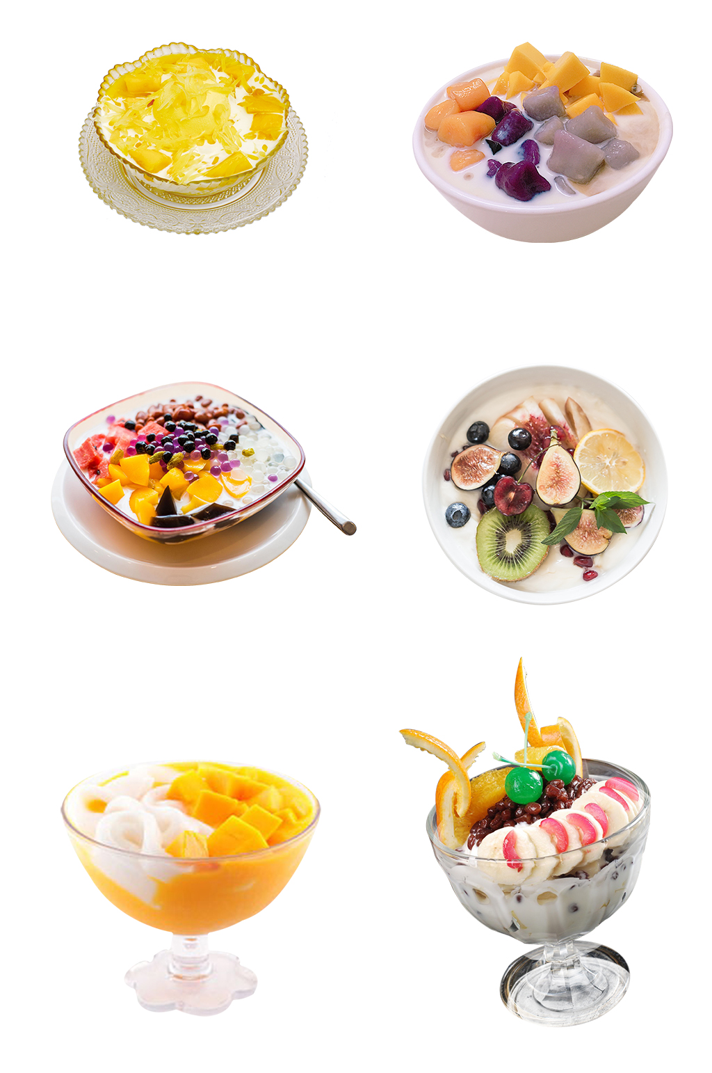 美味甜品糖水素材素材