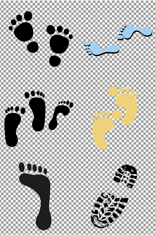 png脚印图片-png脚印素材下载-众图网