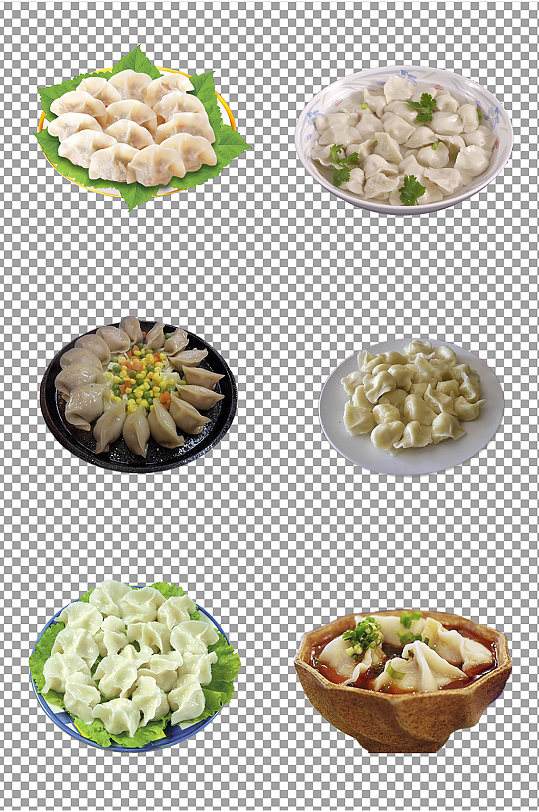 美味水饺免扣素材