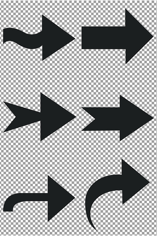 商务科技上升箭头趋势走向png免抠素材