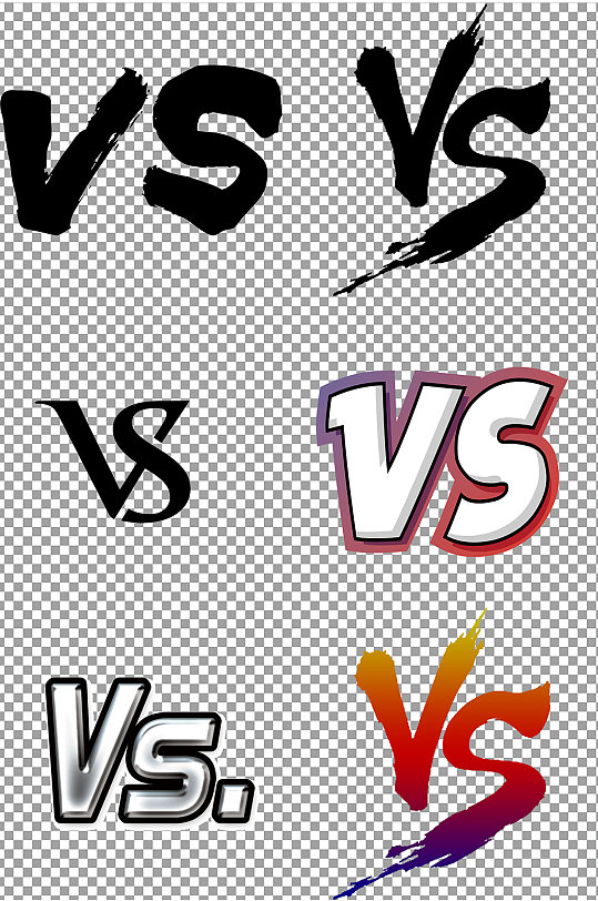 创意VS字体素材