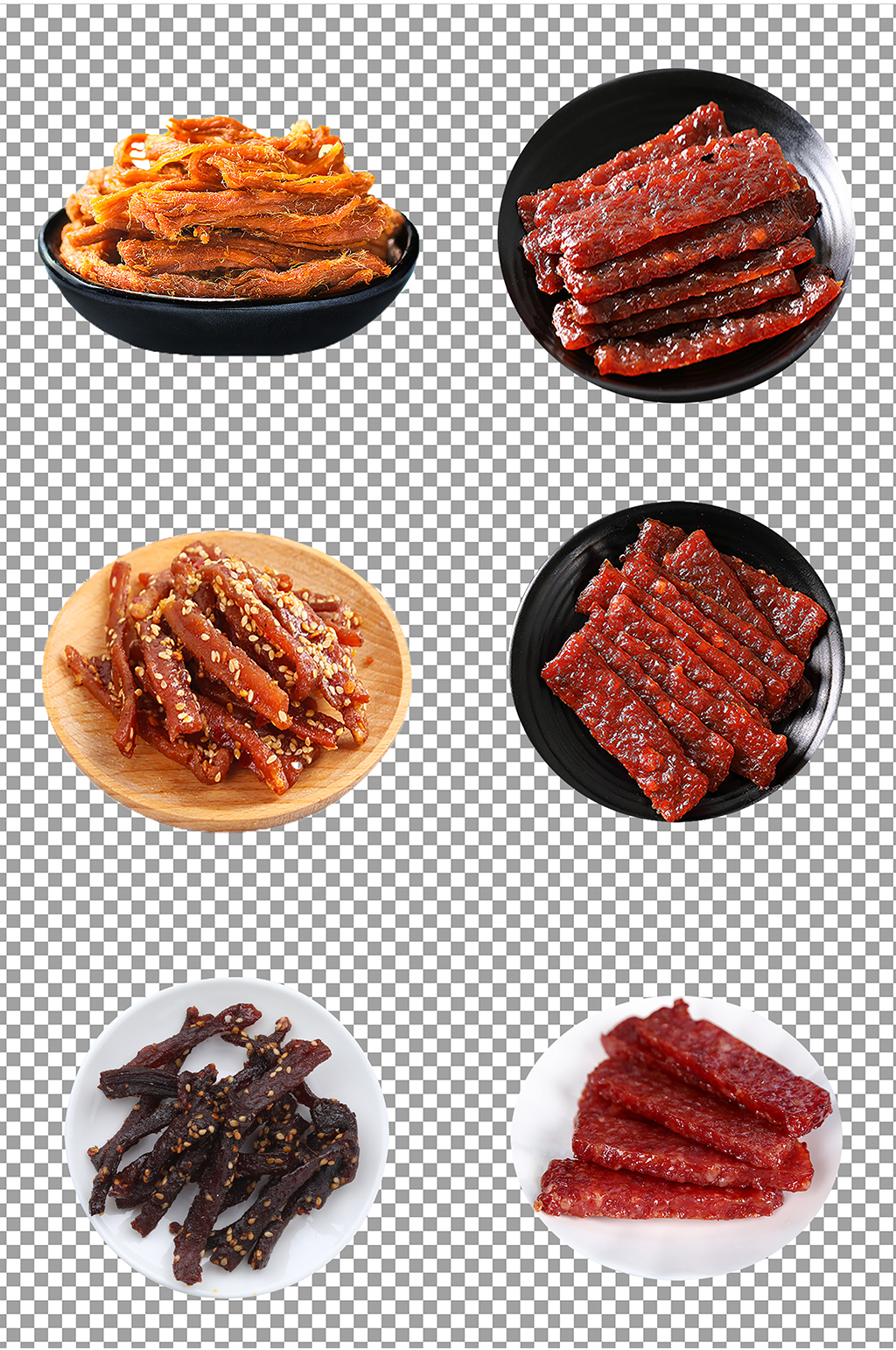 猪肉干美食免扣素材素材
