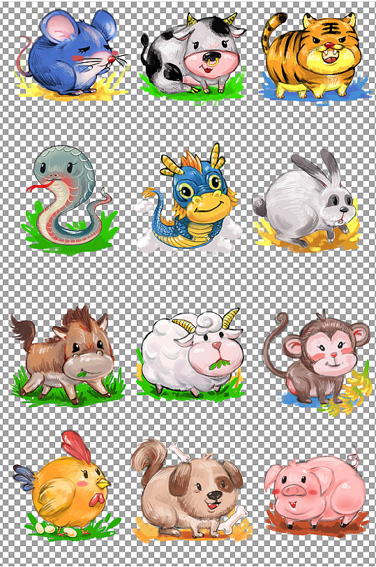 生肖图图片-生肖图素材下载-众图网