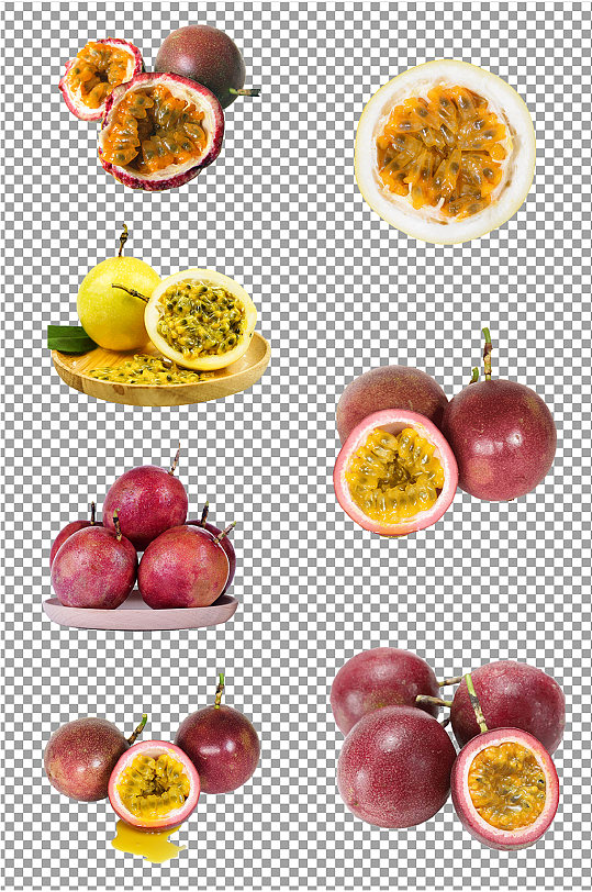 水果百香果图片素材