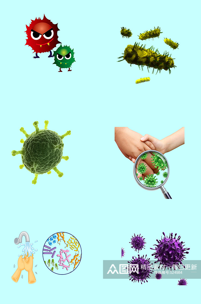细菌病毒素材图片素材