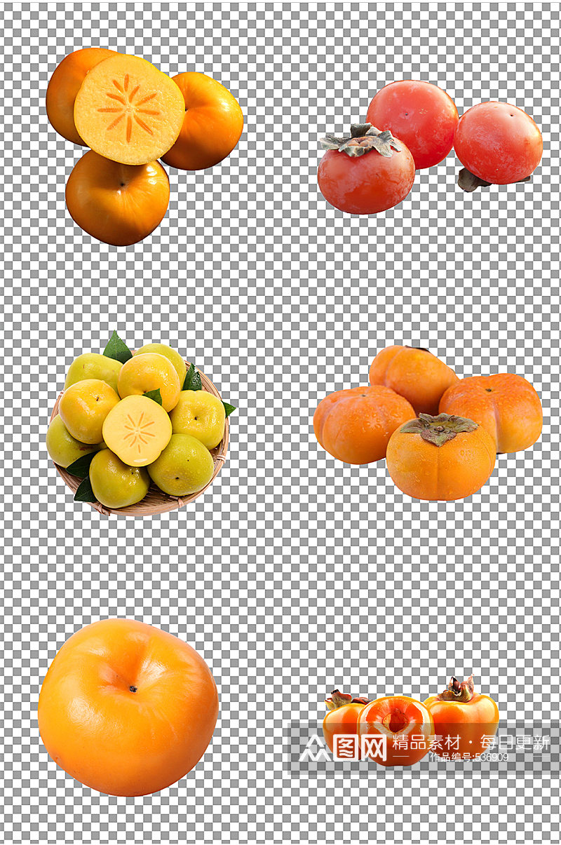 水果柿子图片素材素材