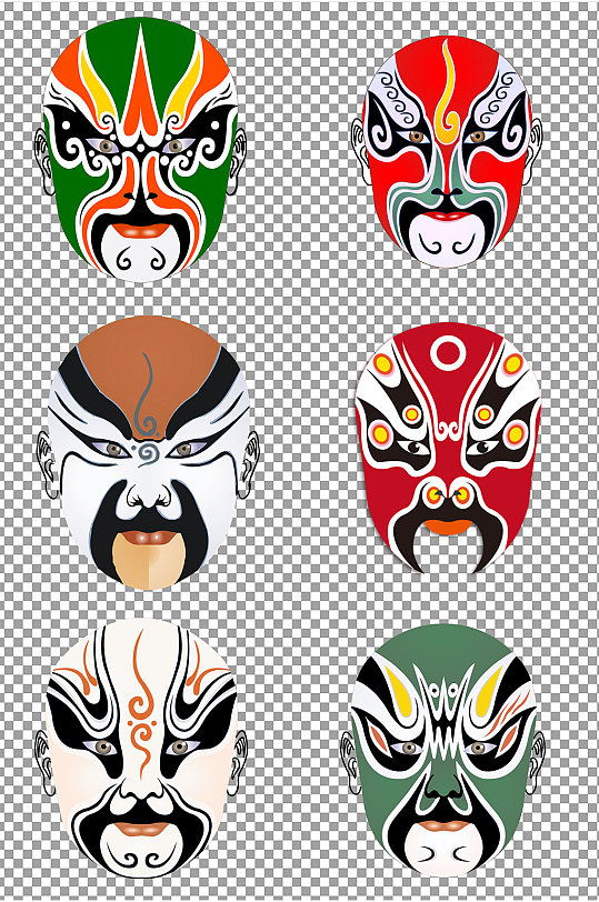 脸谱国粹元素设计