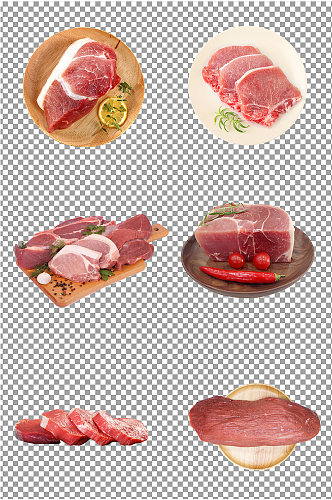 新鲜猪肉图片素材