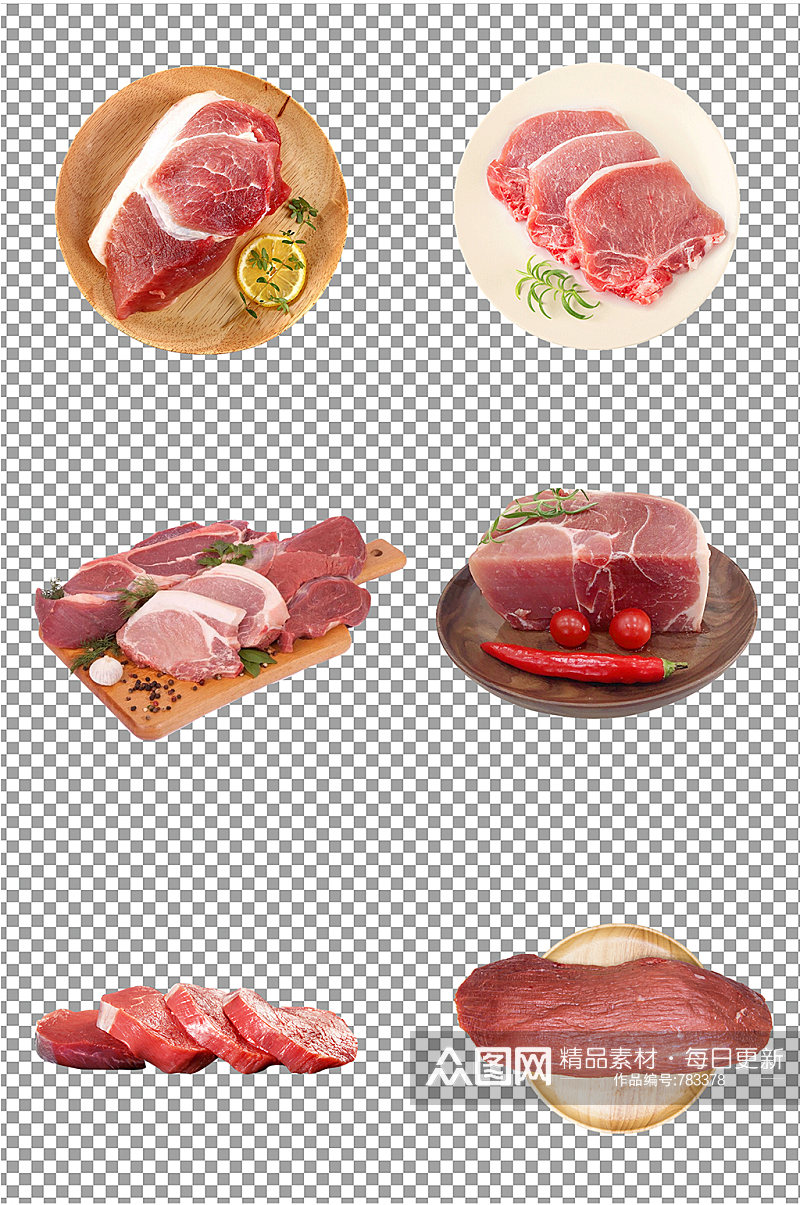 新鲜猪肉图片素材素材