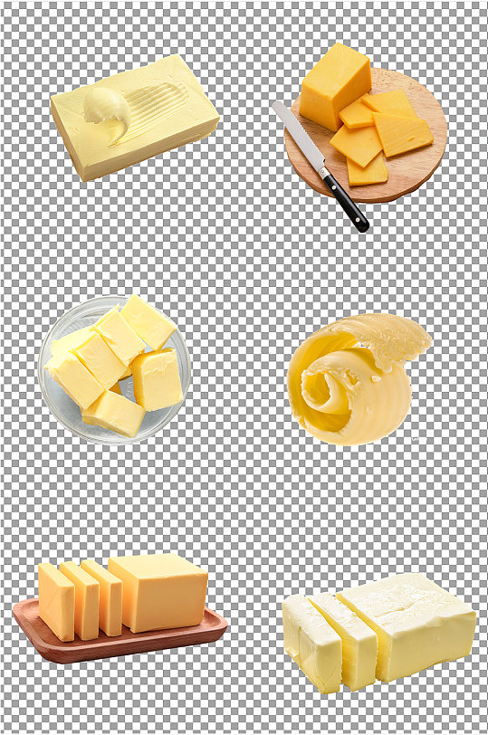 黄油奶酪免扣素材