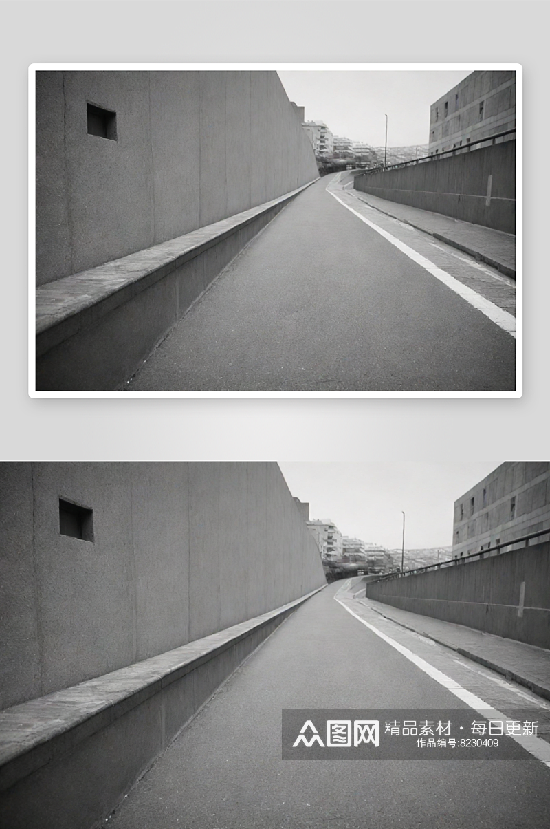渡槽在现代城市街道照片中的景象素材