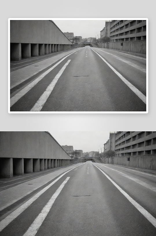 城市交通元素在街道照片中的展现