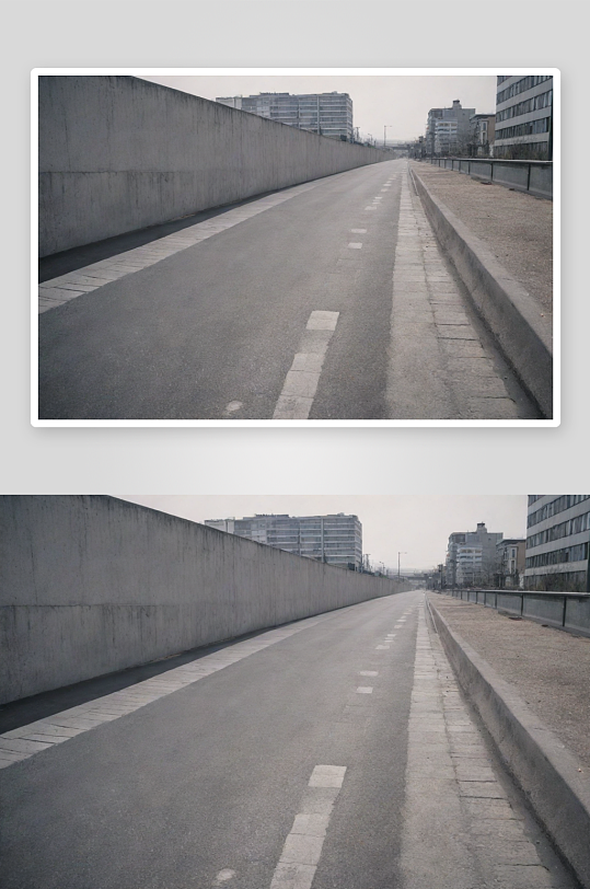 街道照片中的坡道元素与城市风貌