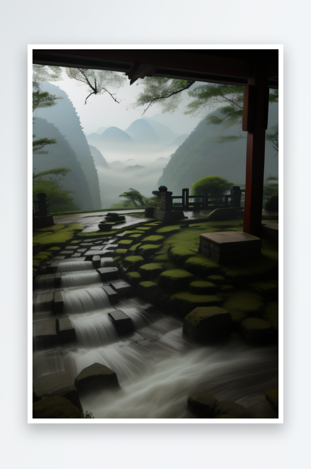 生机勃勃的武夷山茶叶的茂盛与青翠素材