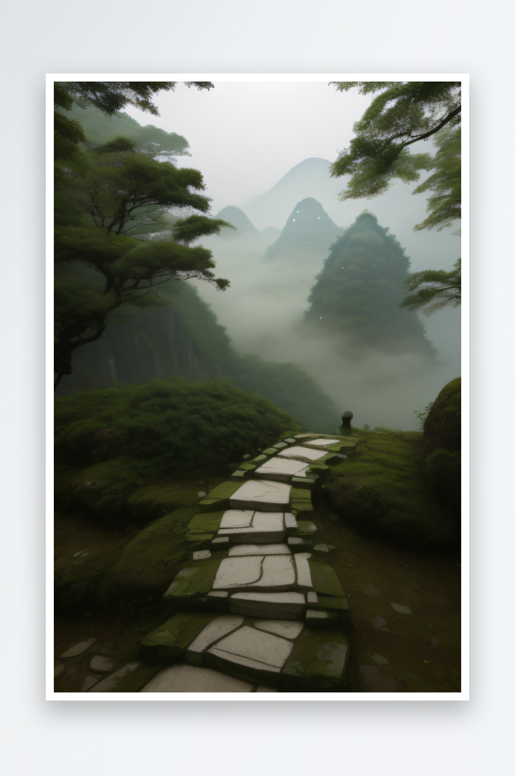 生机勃勃的武夷山茶叶的茂盛与青翠素材