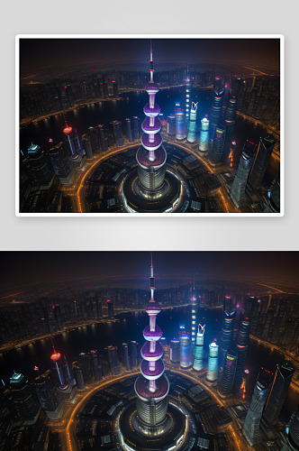 上海城市地标东方明珠塔的独特之处
