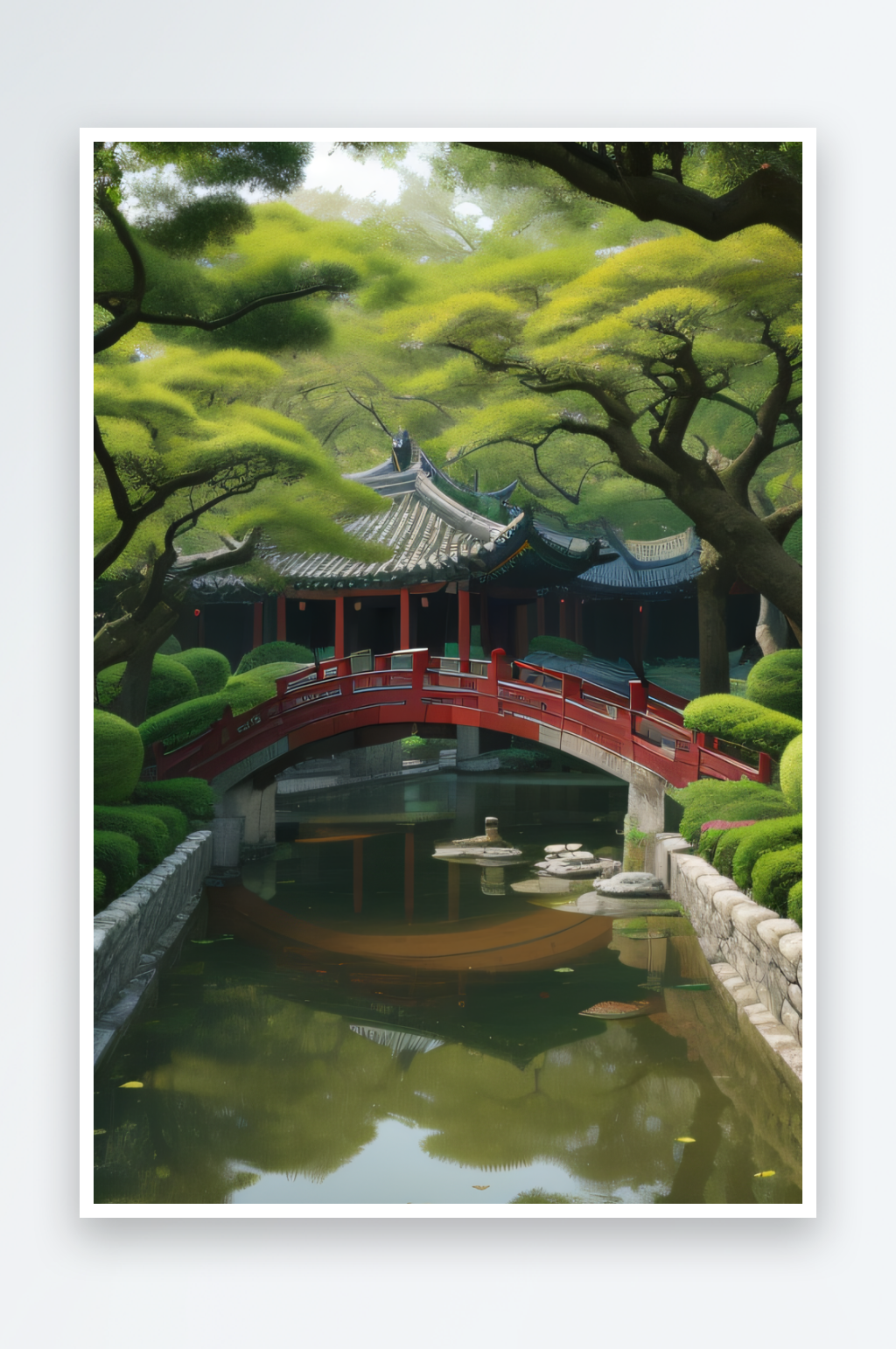 苏州园林古韵犹存的园林艺术素材