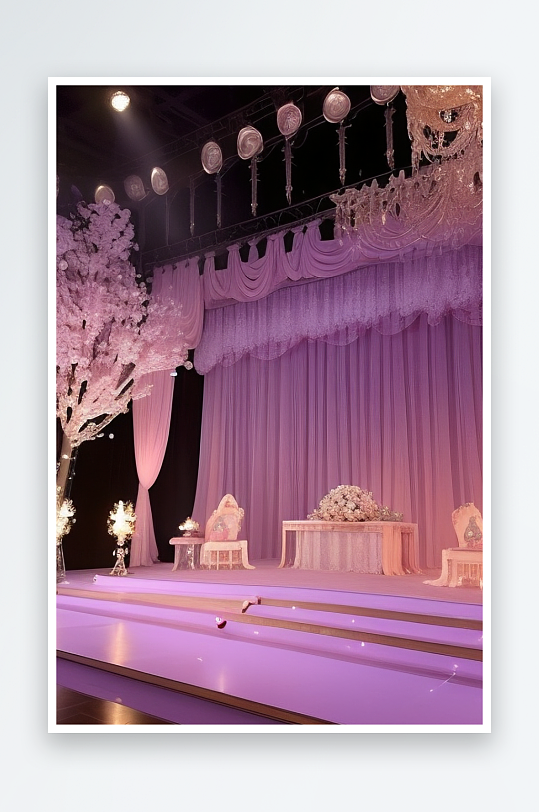 浪漫舞台装修用布置创造浪漫的舞台空间