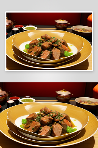 中式料理的色彩缤纷