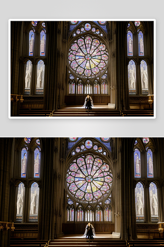 巴黎圣母院中世纪的宏伟之美