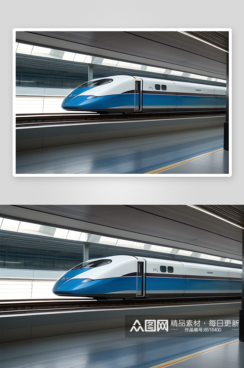 磁悬浮列车未来交通的革命素材