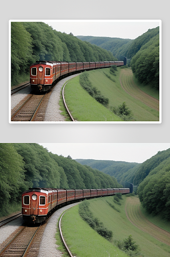 小火车快乐时光的铁路之旅