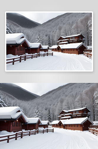 中国雪乡冬日游览的理想之地