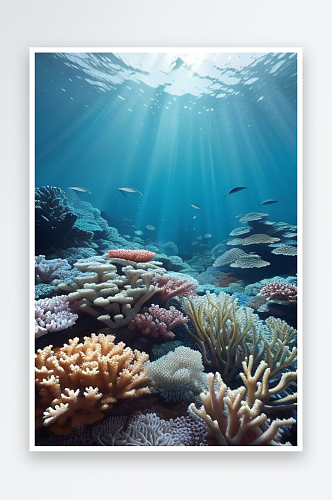 海底珊瑚的生命之美