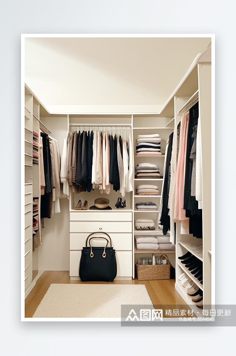 整理衣柜的正确方法让你的衣物更舒适素材
