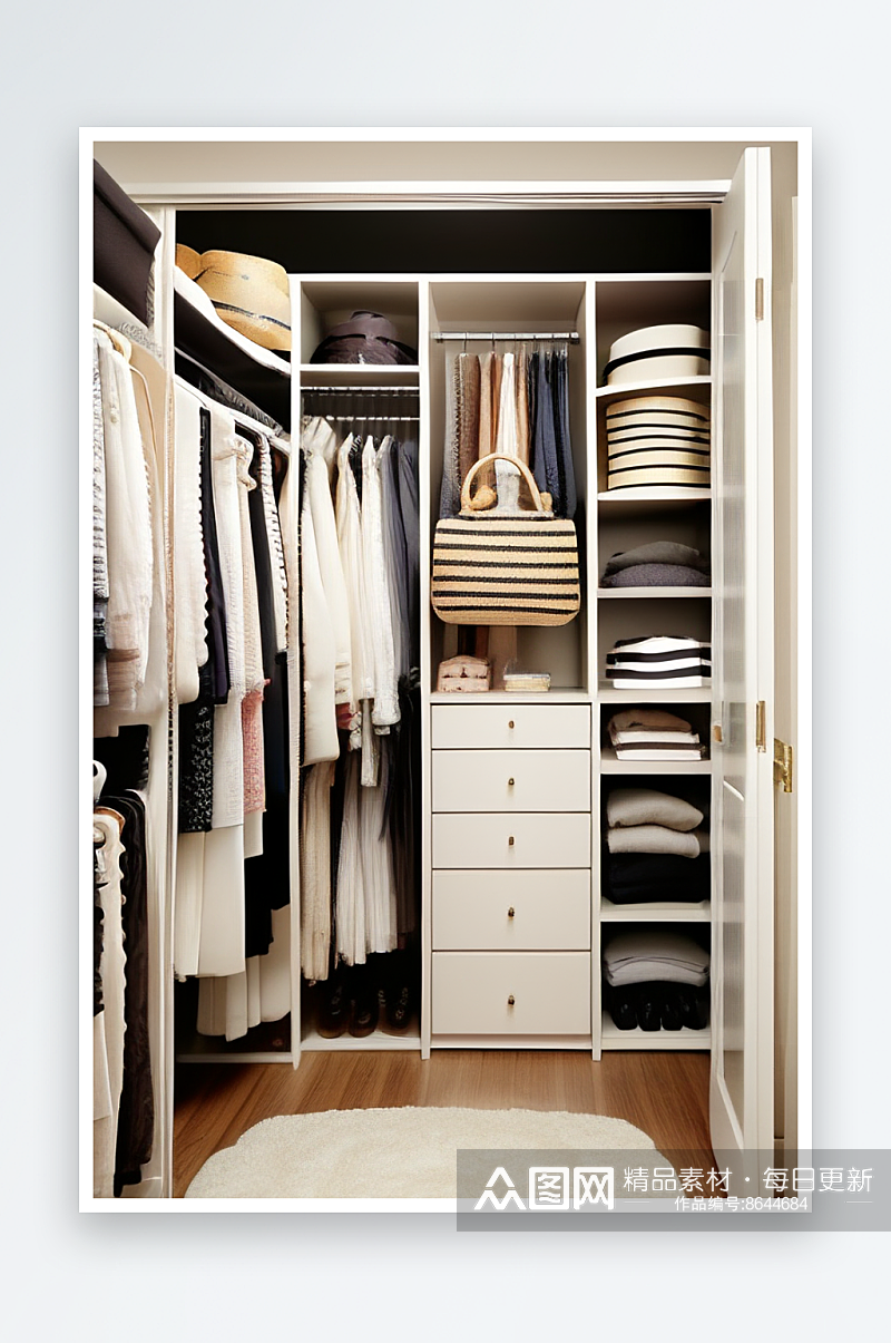 整理衣柜的正确方法让你的衣物更舒适素材