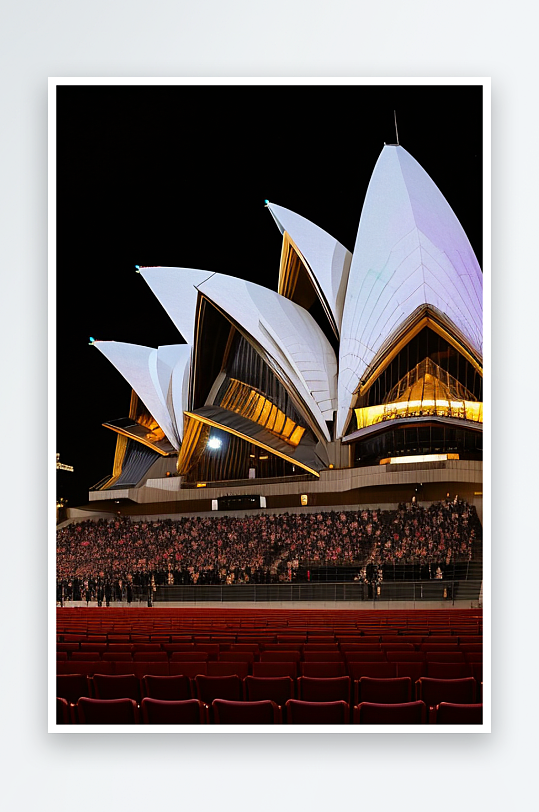 远观悉尼歌剧院的视觉冲击