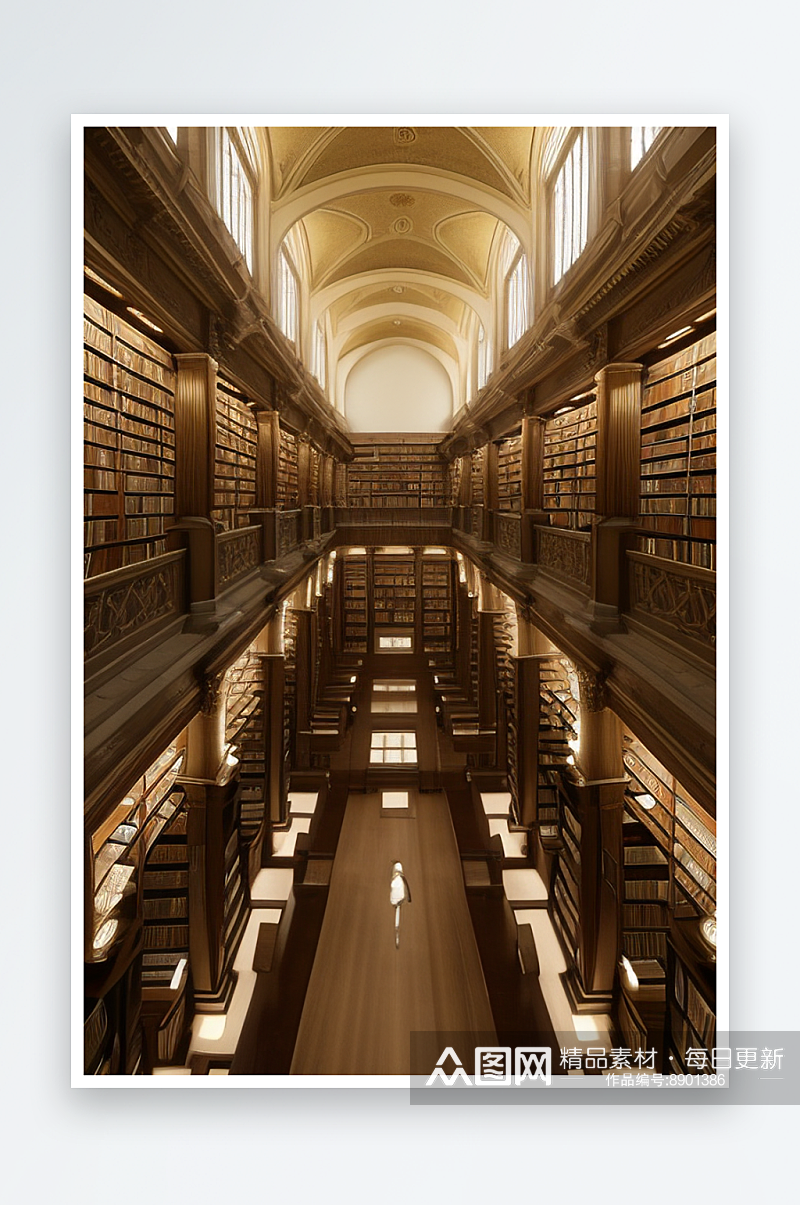 亚历山大古图书馆的历史沿革与建筑变迁素材