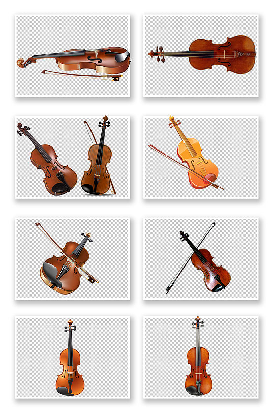 写实音乐乐器小提琴