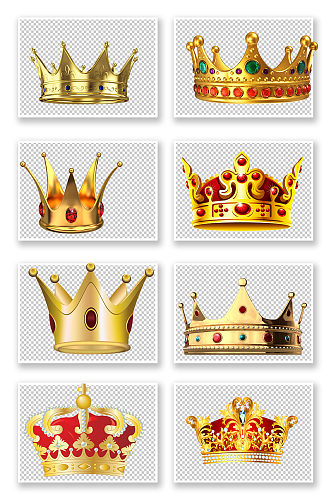 国王皇冠王冠元素