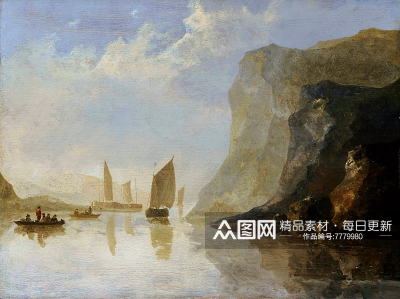 阿尔伯特风景画作品素材